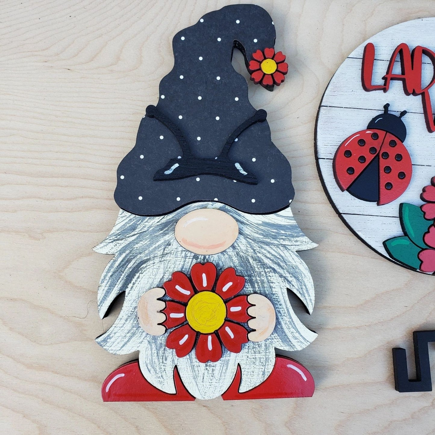 Ladybug Gnomes Interchangeable Set