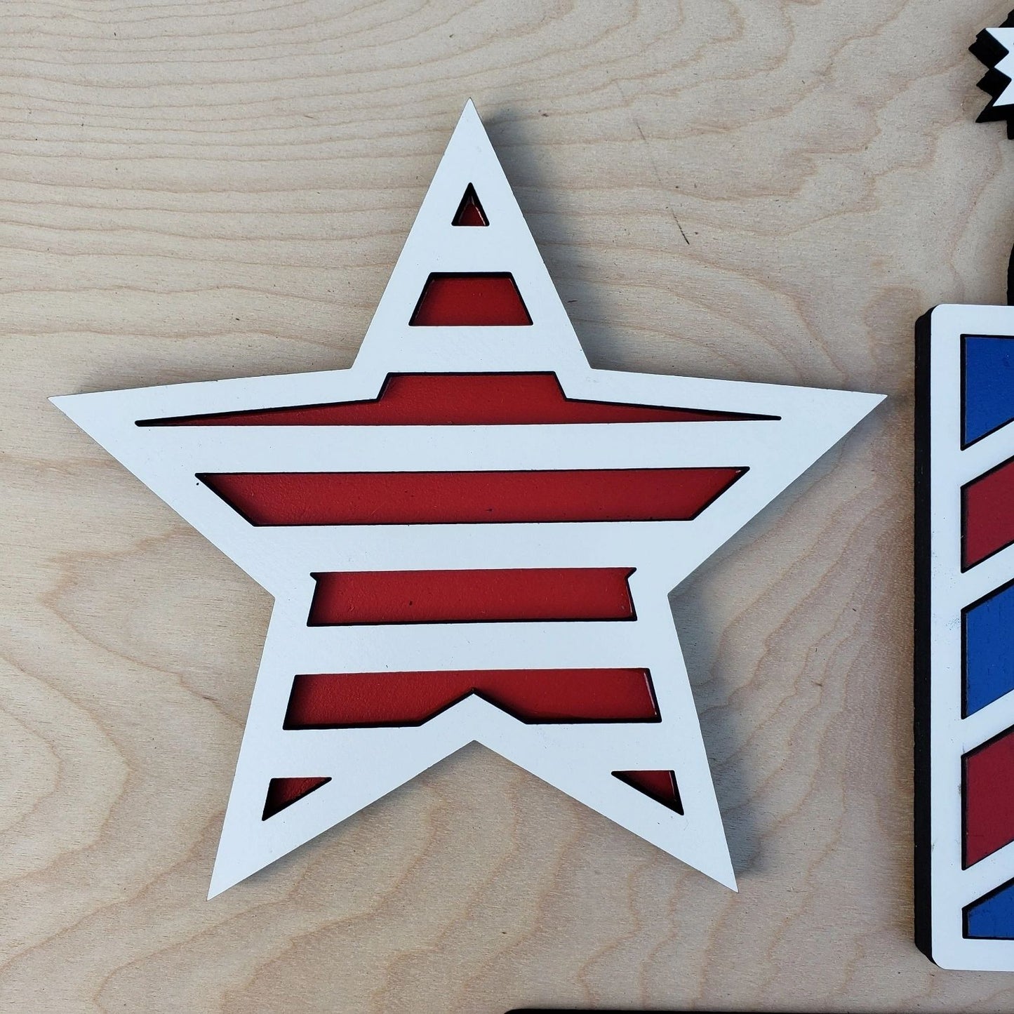 Freedom Stars Firecracker July 4th Interchangeable Set