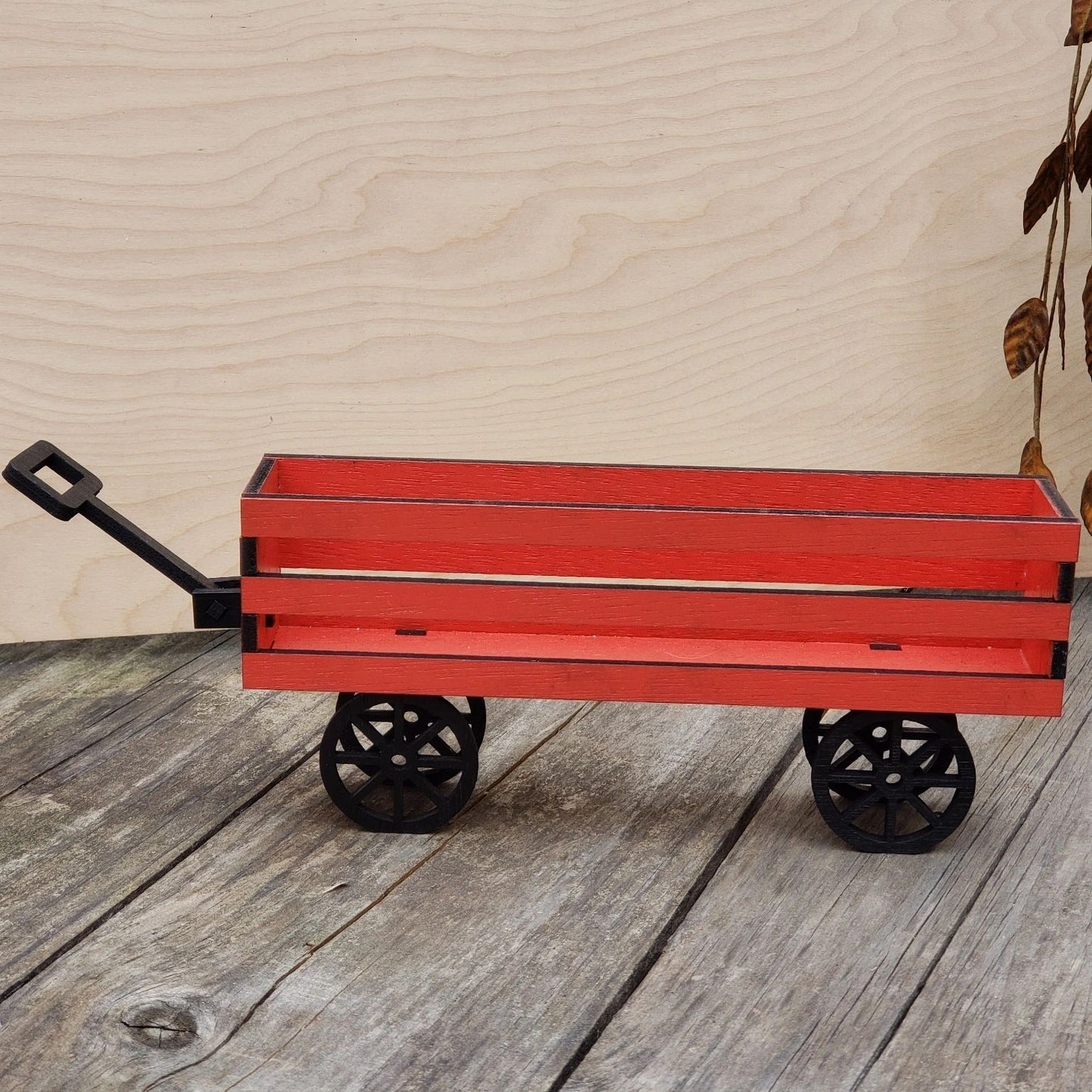 Wood Wagon for Interchangeable Wagon Inserts or Any Home Decor