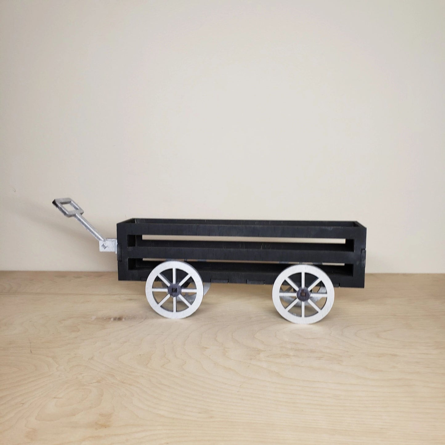 Rustic Wood Wagon for Interchangeable Wagon Inserts or Any Home Decor