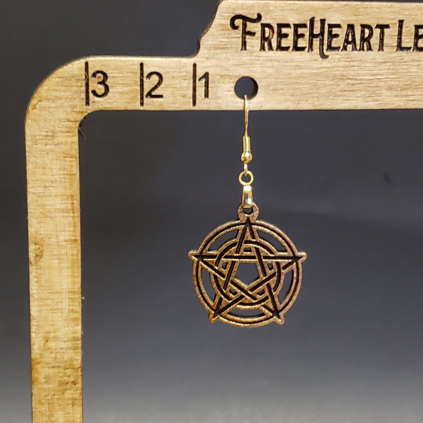 Pentacle - Halloween Dangle Earrings