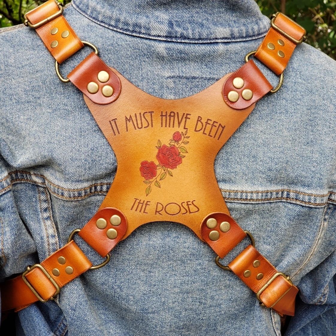 Dead It Must Have Been the Roses Festival Holster/Vest Shoulder Bag