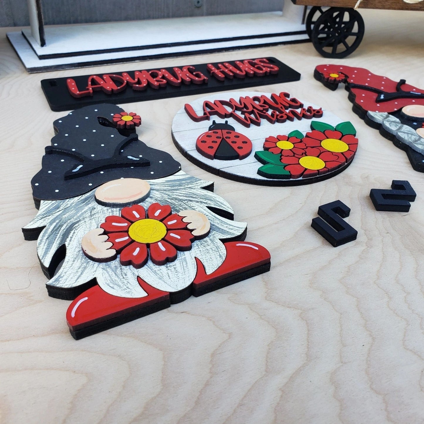 Ladybug Gnomes Interchangeable Set