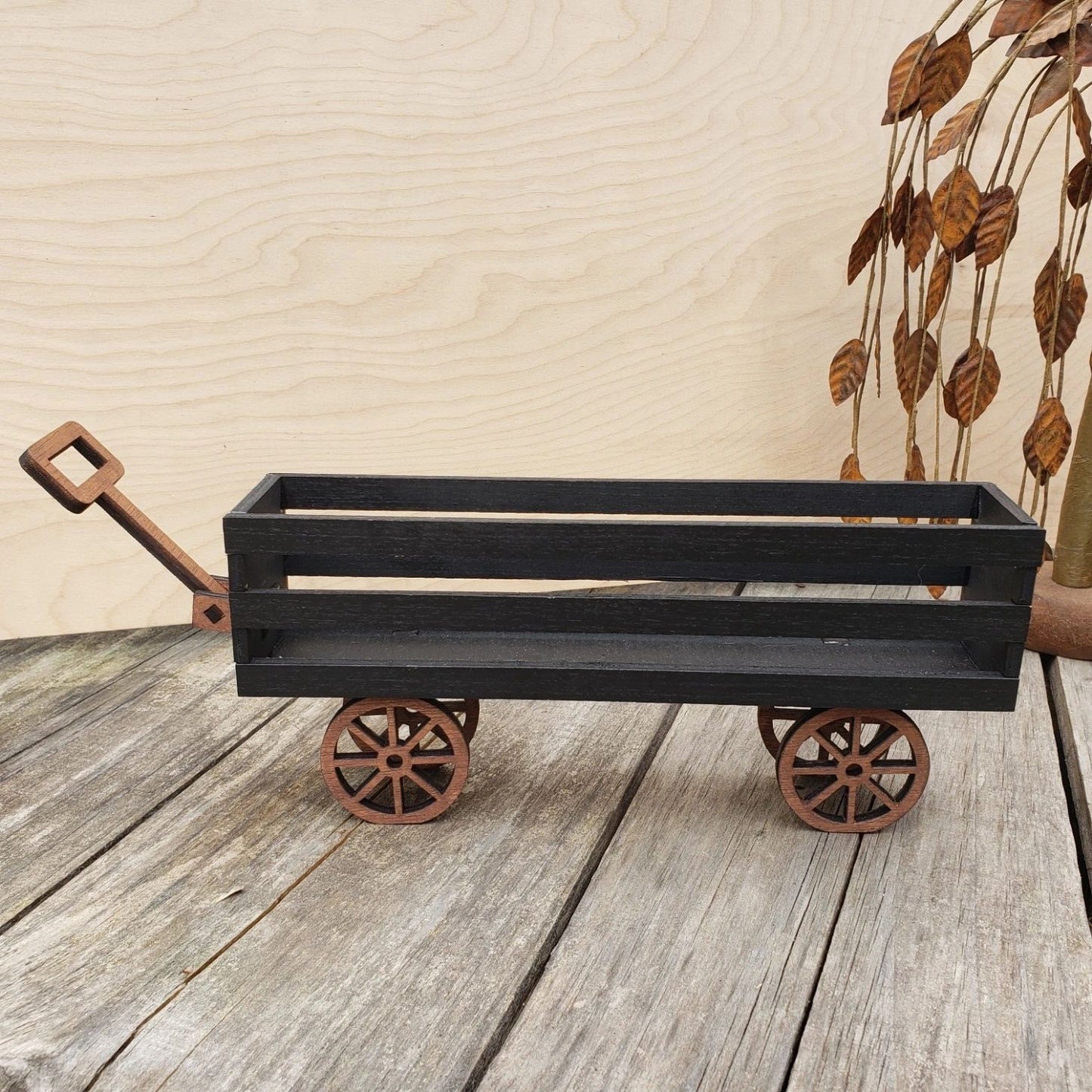 Wood Wagon for Interchangeable Wagon Inserts or Any Home Decor