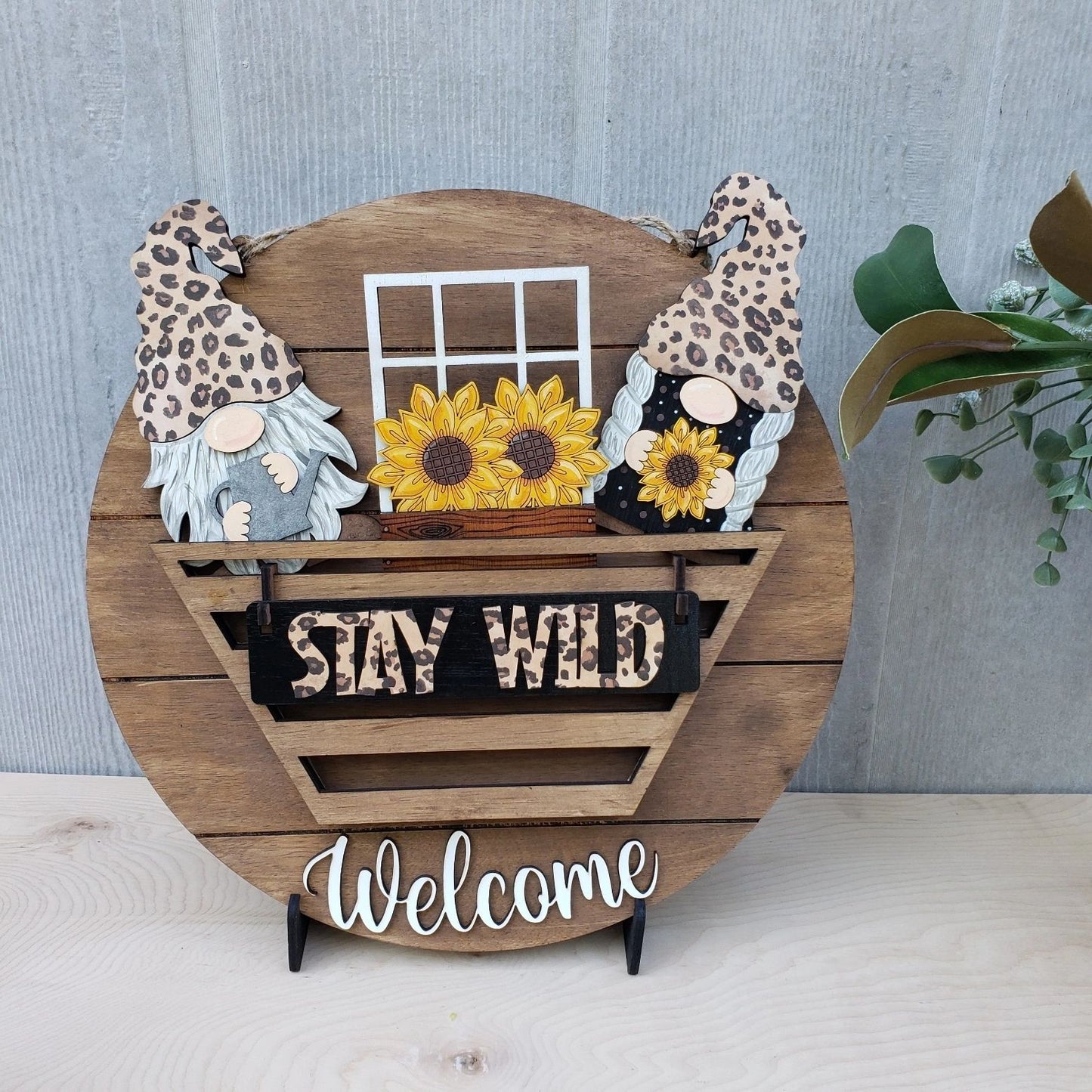 Sunflower Gnomes Stay Wild Interchangeable Set