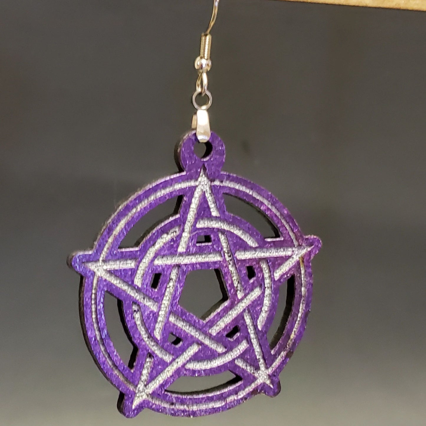 Pentacle - Halloween Dangle Earrings