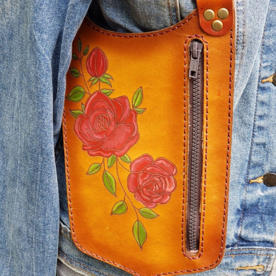 Dead It Must Have Been the Roses Festival Holster/Vest Shoulder Bag