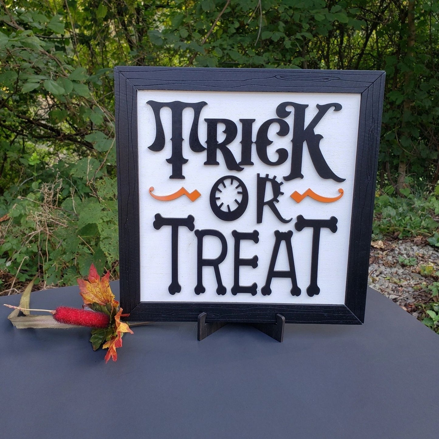 Trick Or Treat Halloween Wall Sign