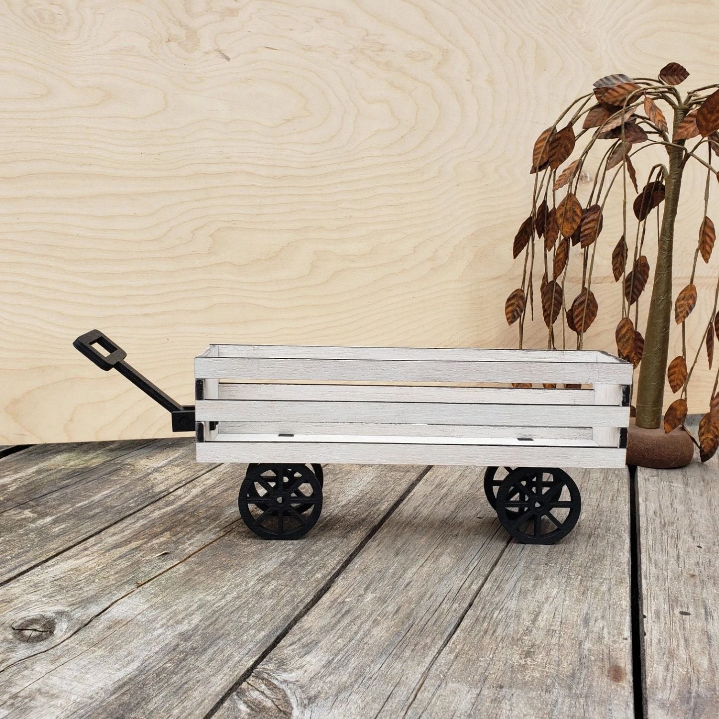 Wood Wagon for Interchangeable Wagon Inserts or Any Home Decor