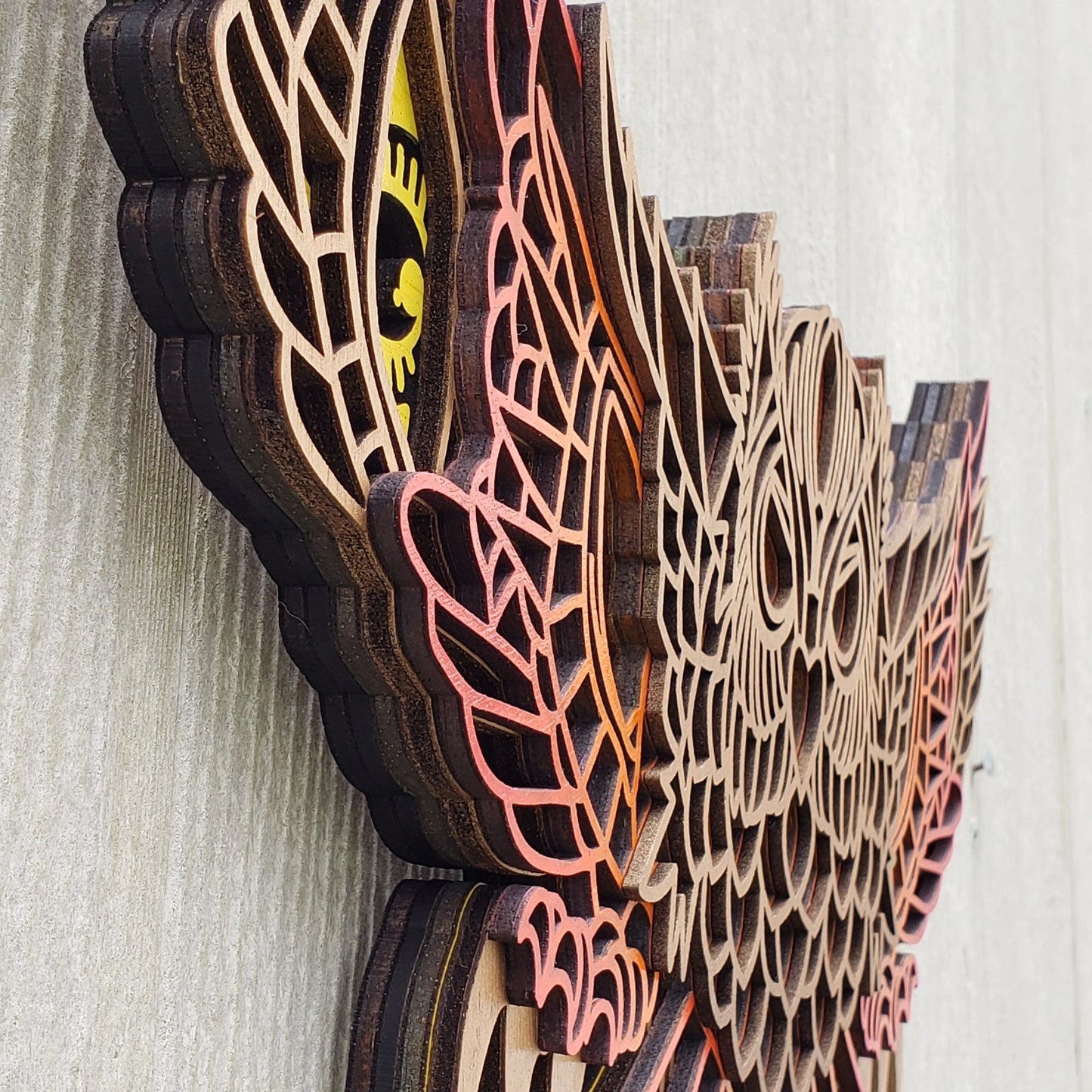 3D All-Seeing Owl Wall Art