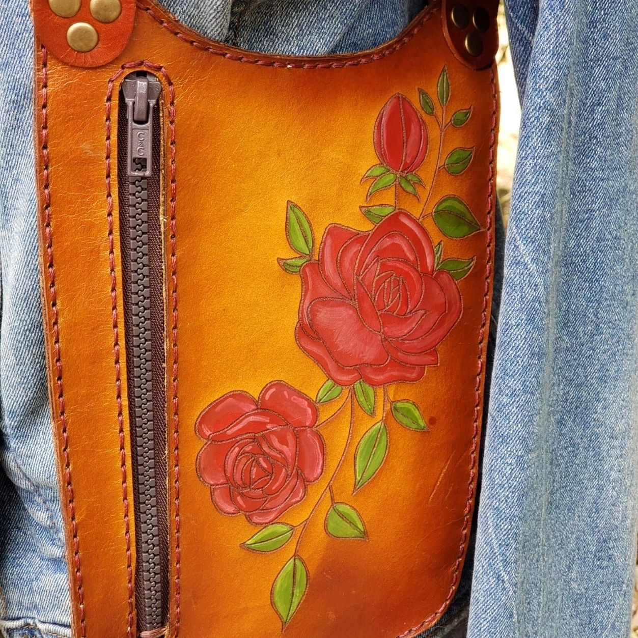 Dead It Must Have Been the Roses Festival Holster/Vest Shoulder Bag