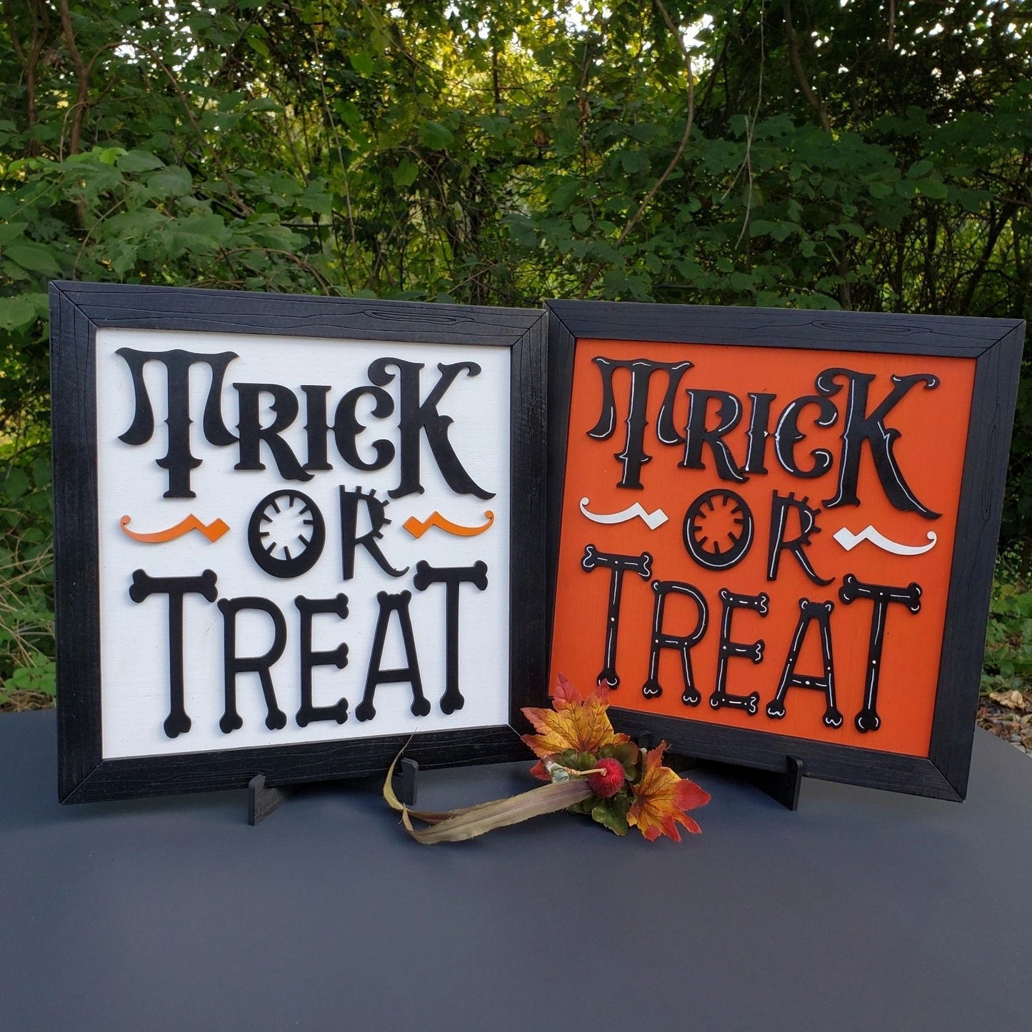 Trick Or Treat Halloween Wall Sign