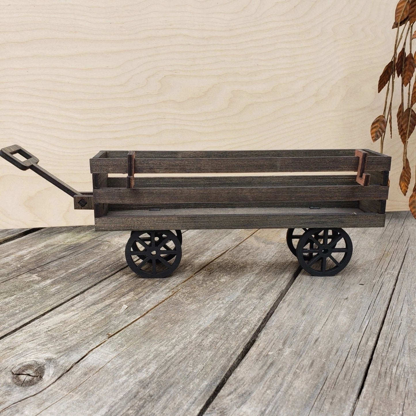 Wood Wagon for Interchangeable Wagon Inserts or Any Home Decor