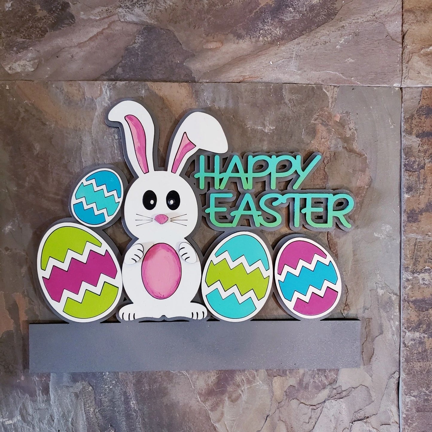 12" Welcome Interchangeable Holiday Sign Inserts- Easter Door Hanger