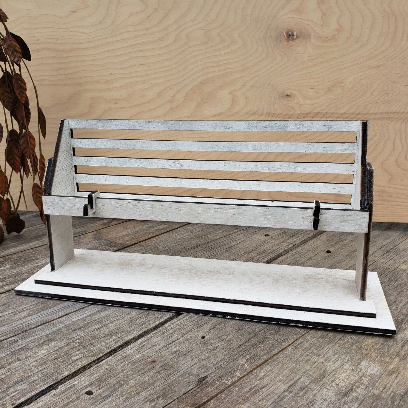 Raised Shelf Sitter for Interchangeable Sets - Farmhouse decor