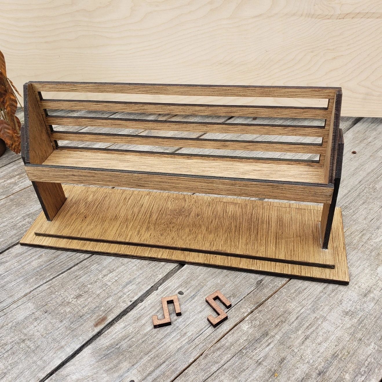 Raised Shelf Sitter for Interchangeable Sets - Farmhouse decor