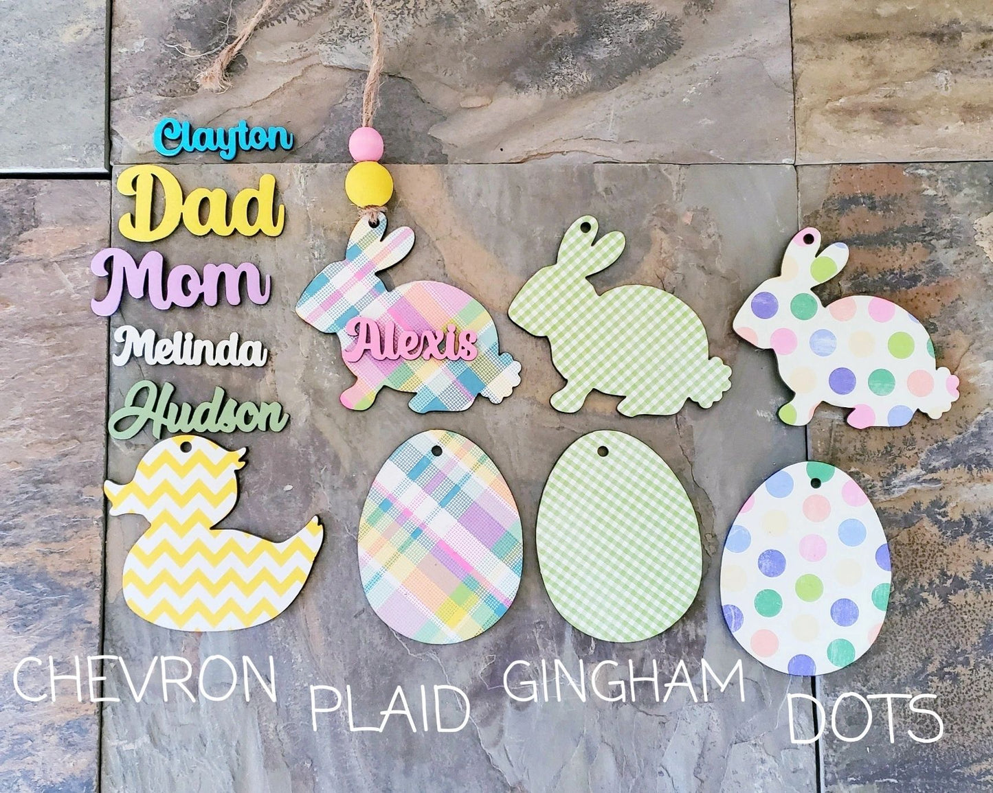 Personalized Easter Basket / Gift Tags