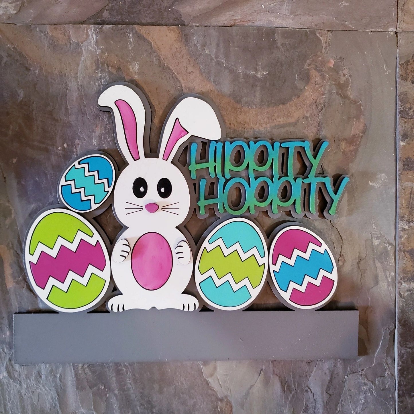 12" Welcome Interchangeable Holiday Sign Inserts- Easter Door Hanger