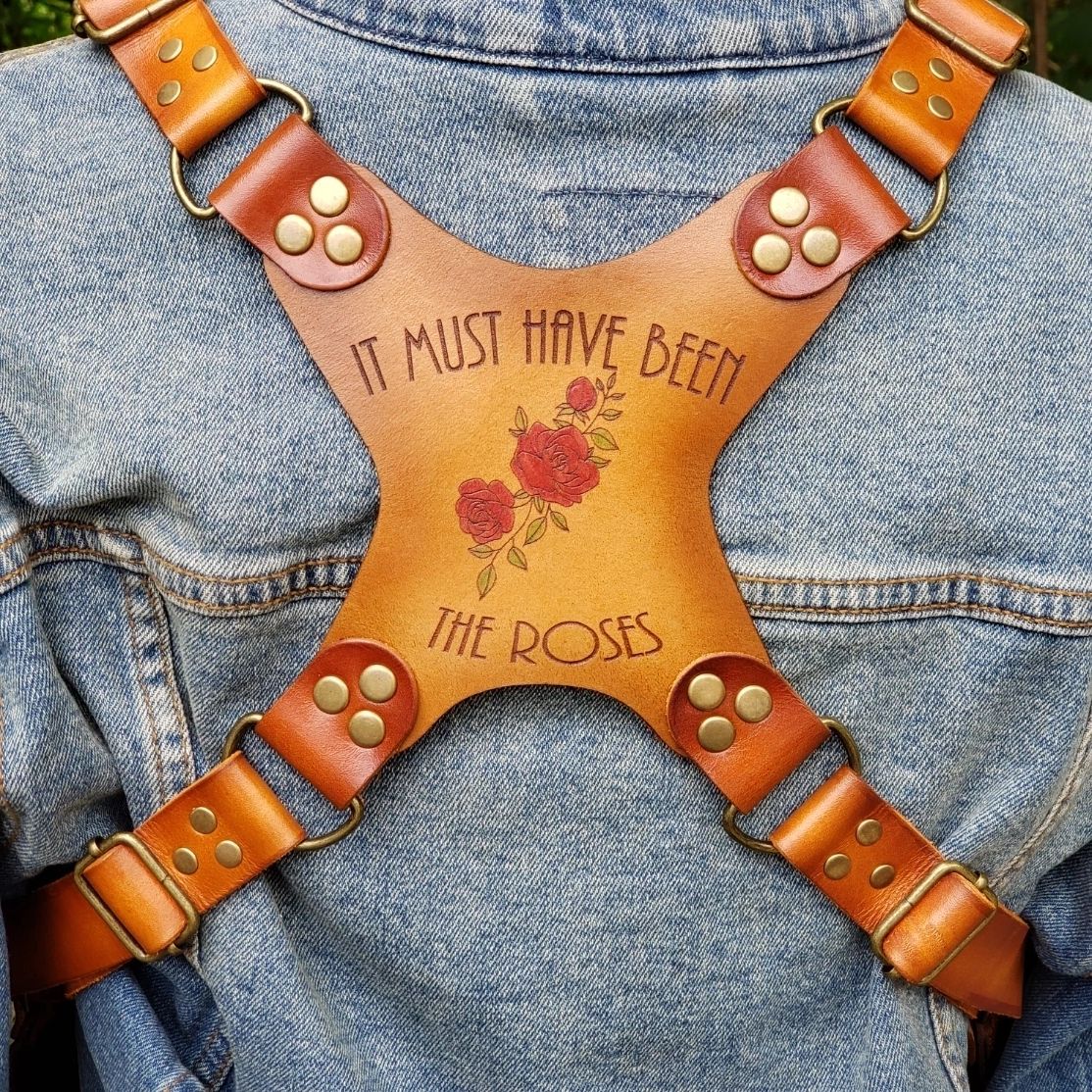 Dead It Must Have Been the Roses Festival Holster/Vest Shoulder Bag