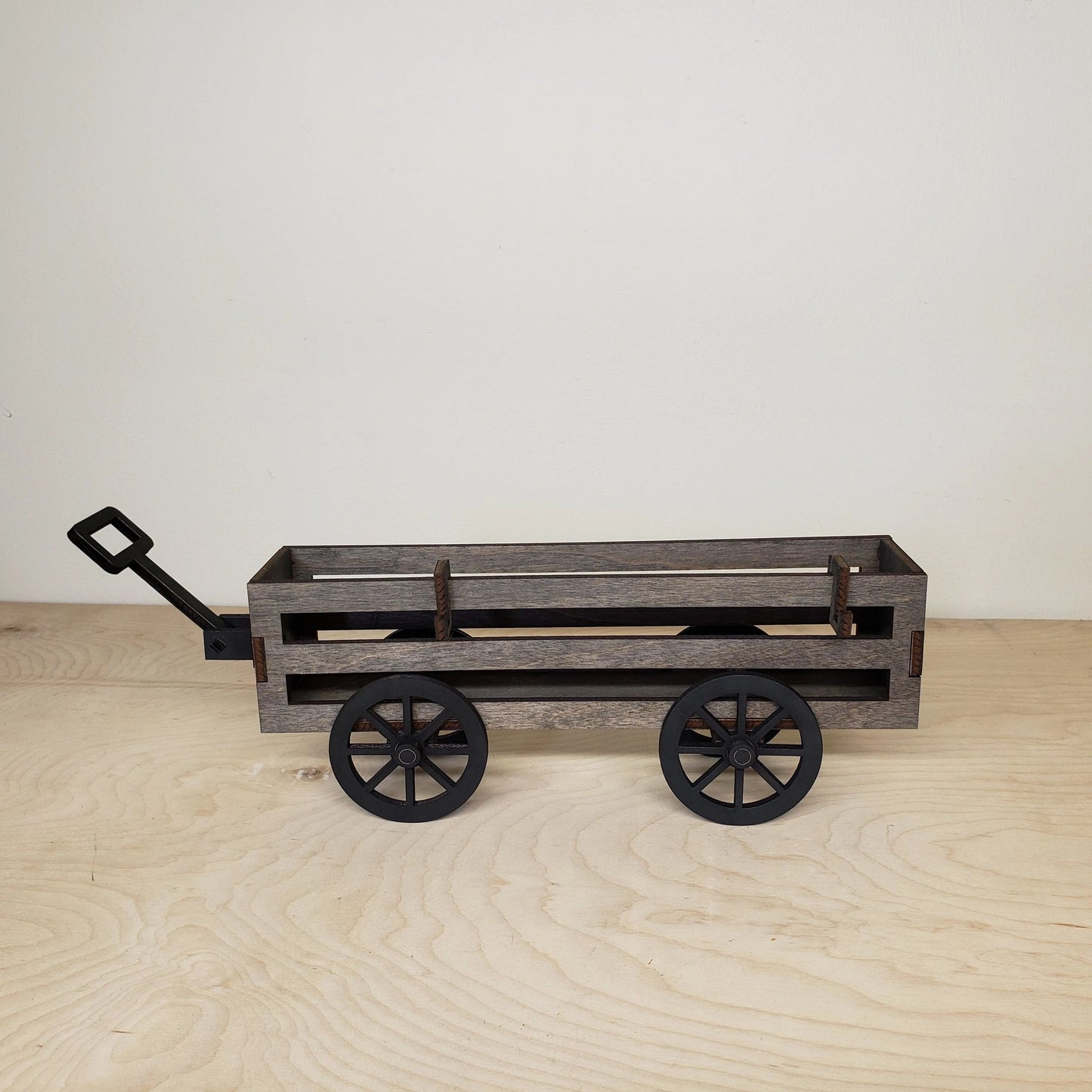 Rustic Wood Wagon for Interchangeable Wagon Inserts or Any Home Decor