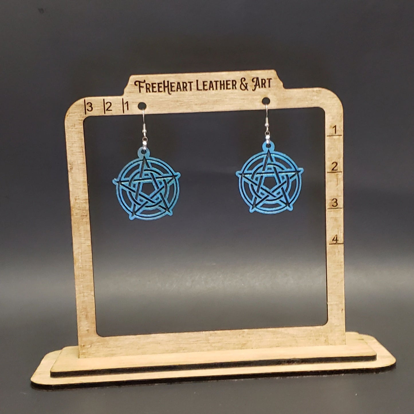 Pentacle - Halloween Dangle Earrings