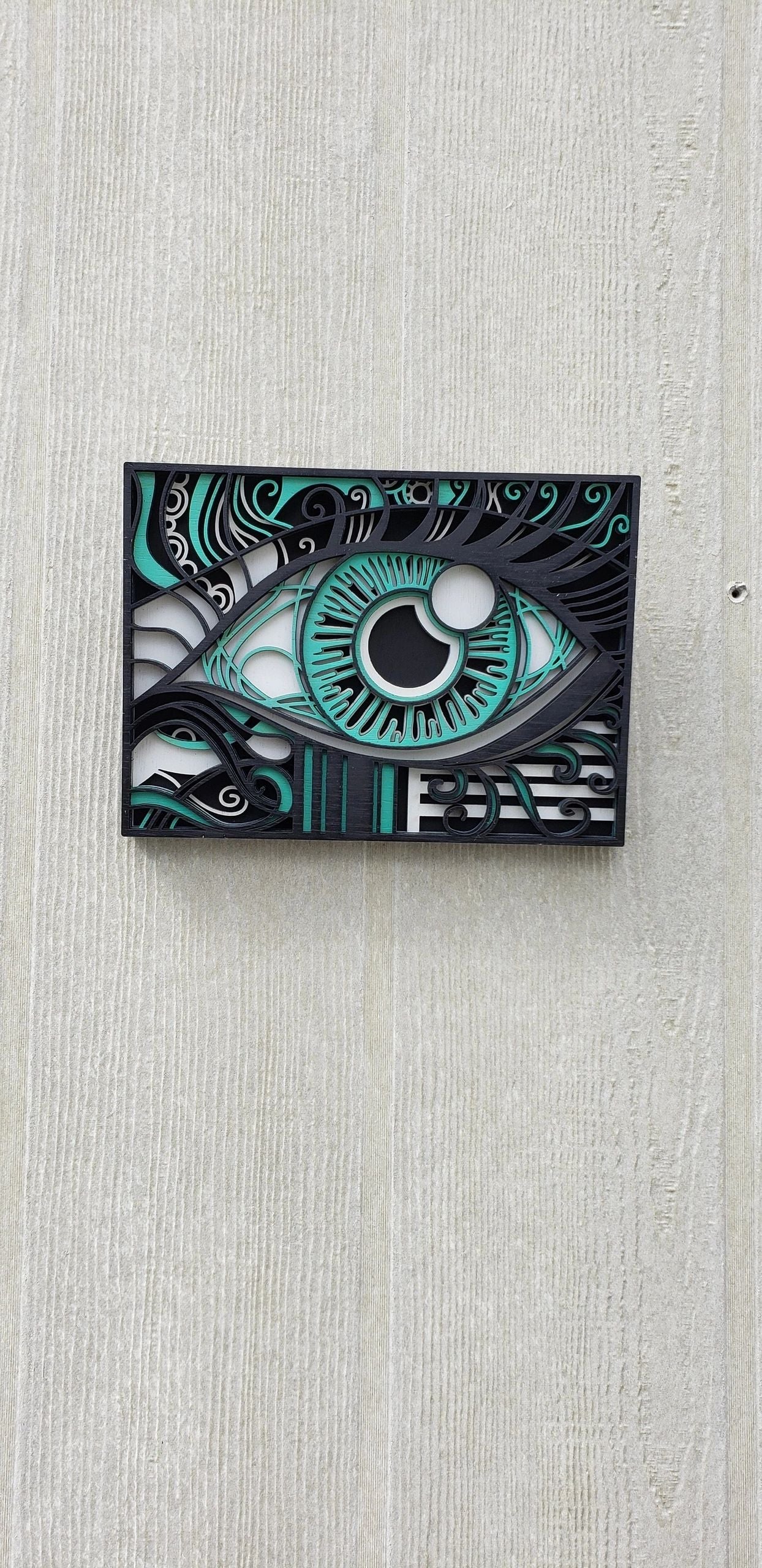 3D Eyes of the World Wall Art