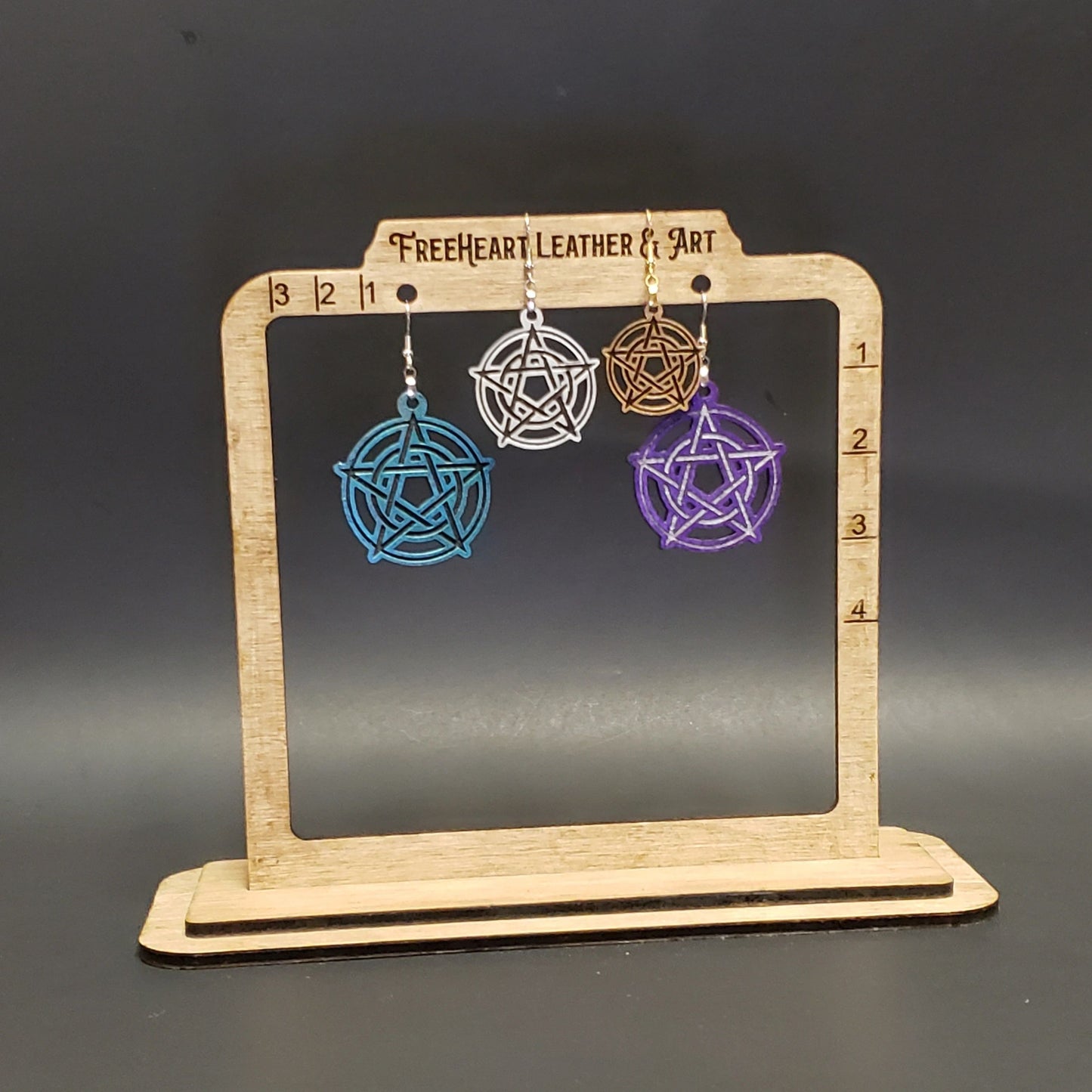 Pentacle - Halloween Dangle Earrings